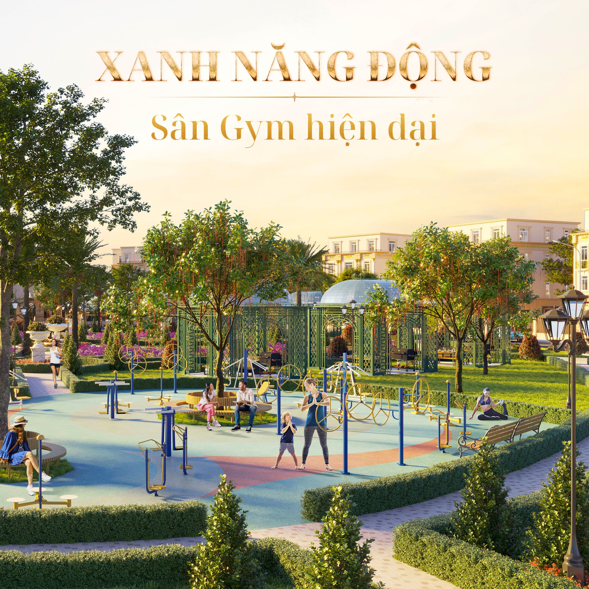 xanh năng động