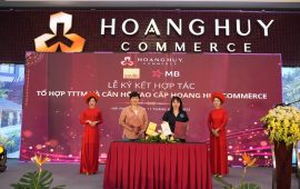 Tập đoàn Hoàng Huy hợp tác cùng Savills phát triển dự án Hoang Huy Commerce